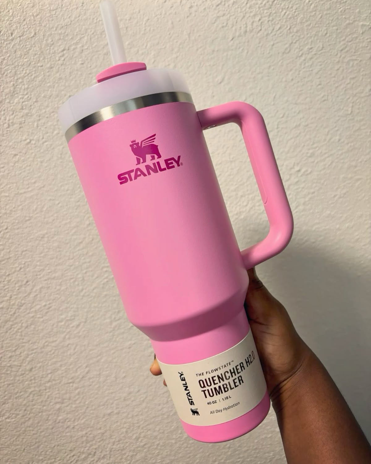 THE QUENCHER H2.0 FLOWSTATE™ TUMBLER | 40 OZ Dark Pink