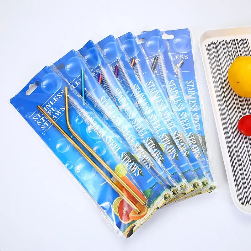 Stainless steel straws