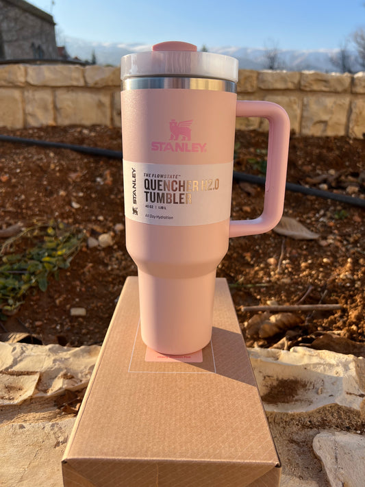 THE QUENCHER H2.0 FLOWSTATE™ TUMBLER | 40 OZ Pink